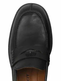 Crickit Slipper*Damen Halbschuh - PATRIZIA schwarz bedruckt