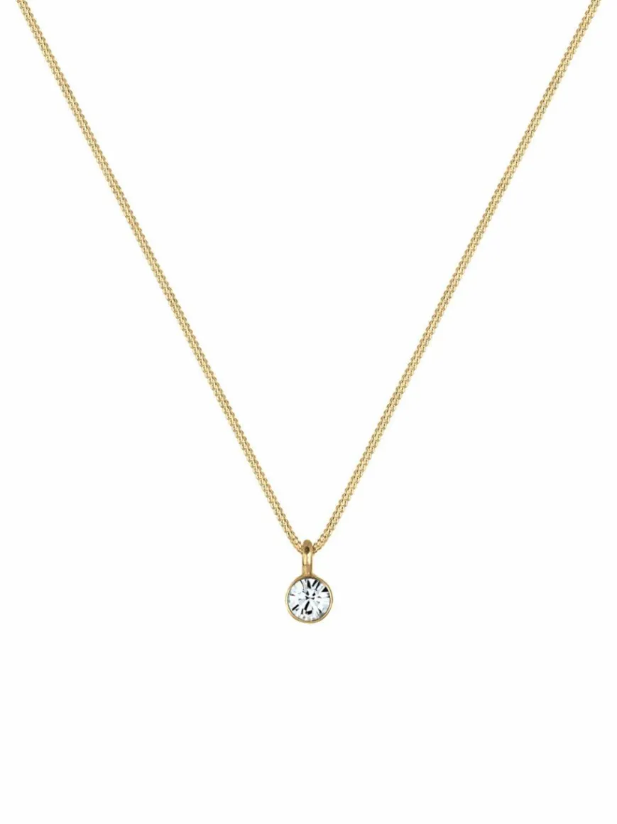 Elli Schmuck*Damen Halskette gold uni