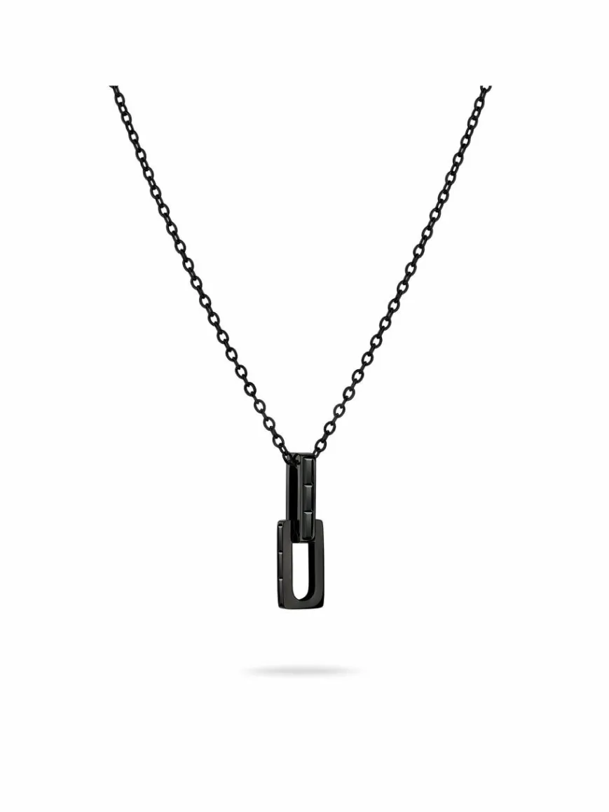 Liebeskind Berlin Schmuck*Damen Halskette schwarz uni