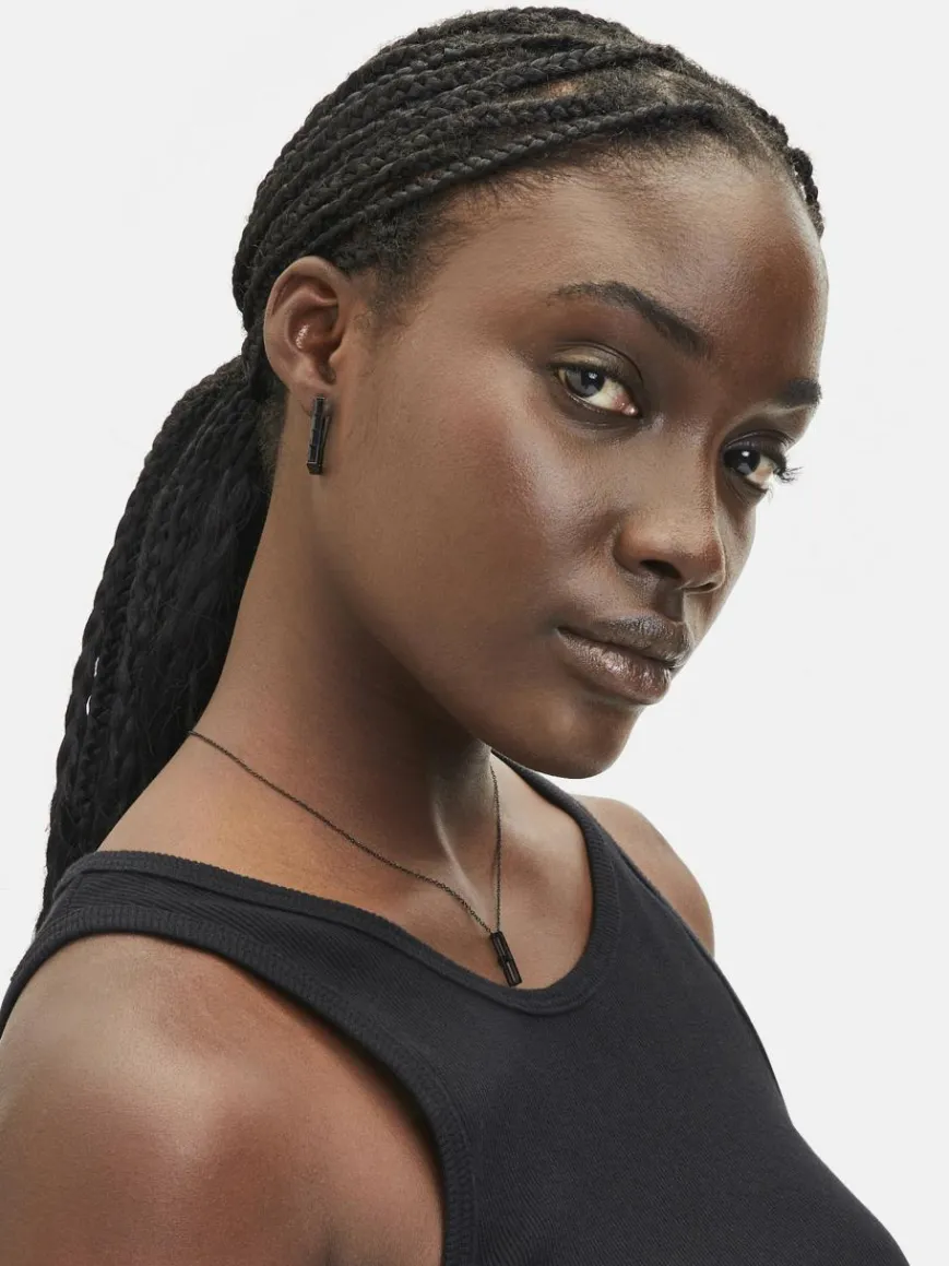 Liebeskind Berlin Schmuck*Damen Halskette schwarz uni