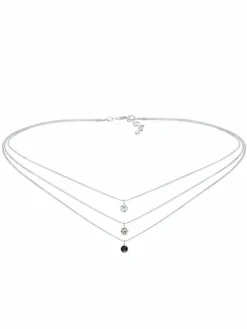 Elli Schmuck*Damen Halskette silber uni