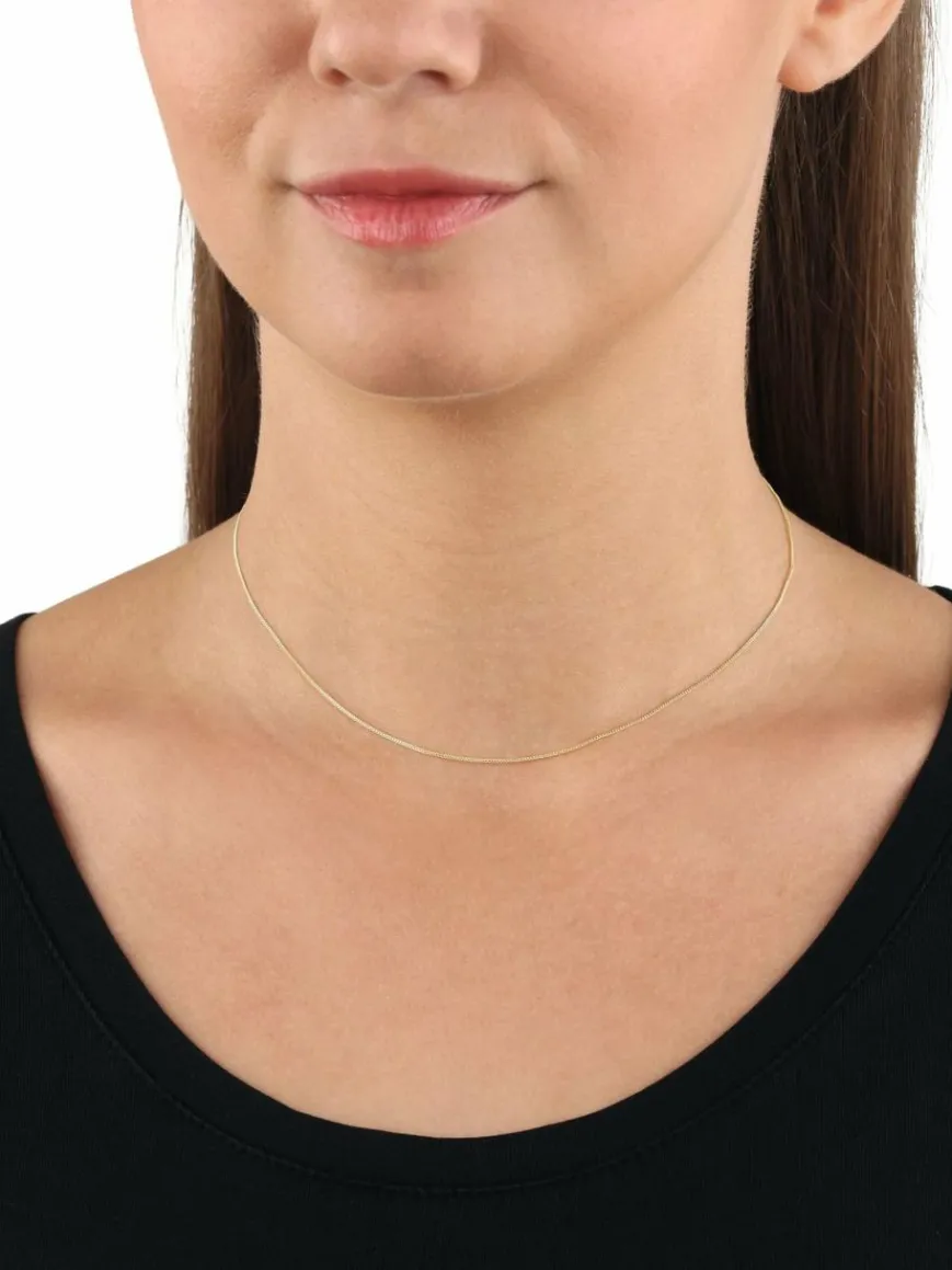 amor Schmuck*Damen Halskette gold uni