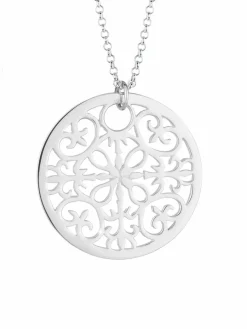 Elli Schmuck*Damen Halskette silber uni