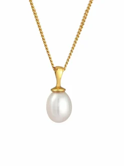 Elli Schmuck*Damen Halskette gold uni