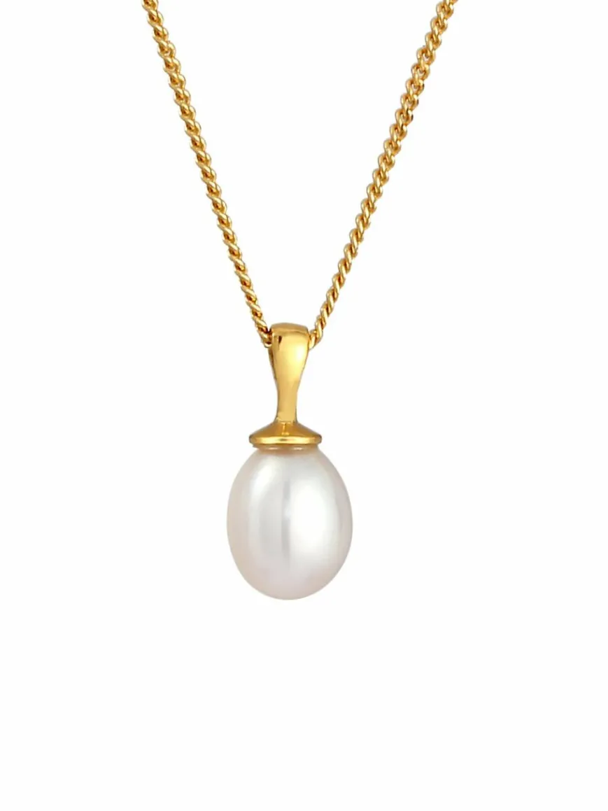 Elli Schmuck*Damen Halskette gold uni