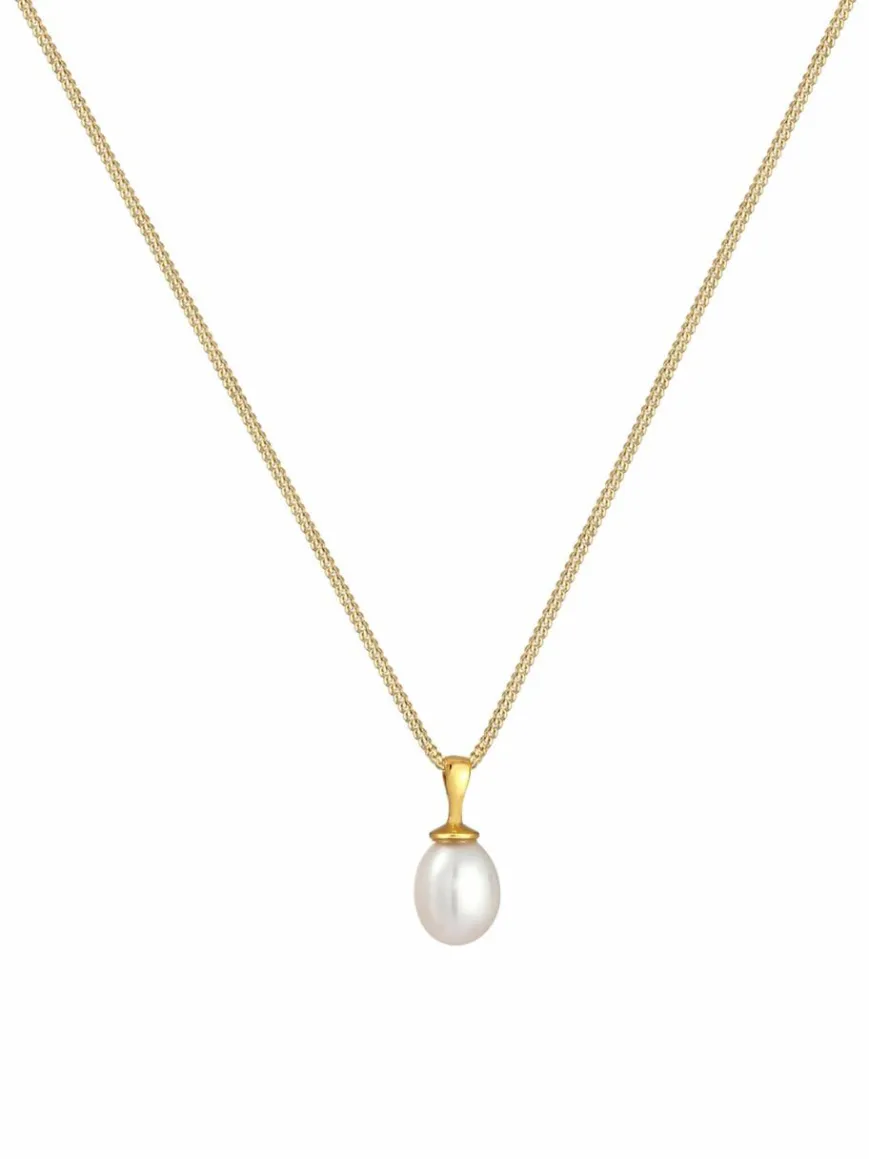 Elli Schmuck*Damen Halskette gold uni