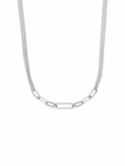 NOELANI Schmuck*Damen Halskette silber uni