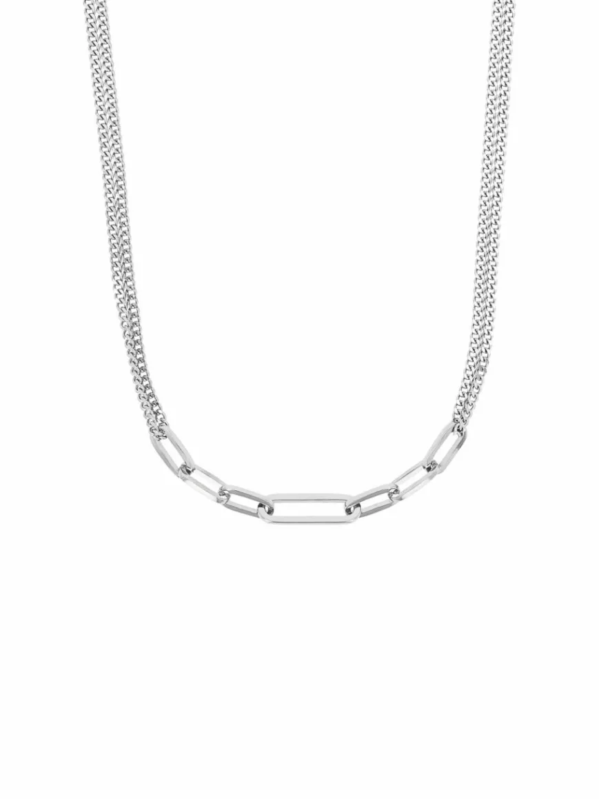 NOELANI Schmuck*Damen Halskette silber uni