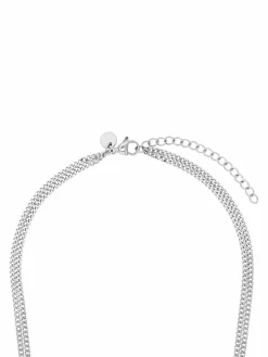 NOELANI Schmuck*Damen Halskette silber uni