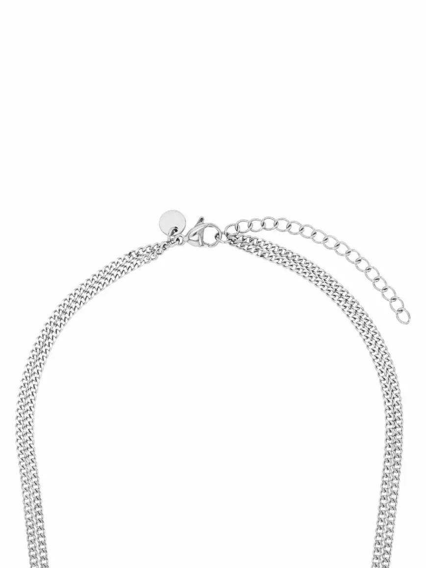 NOELANI Schmuck*Damen Halskette silber uni