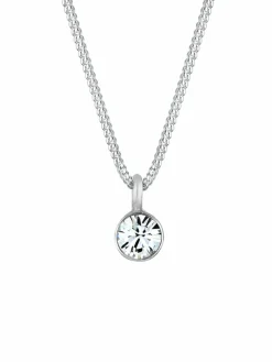 Elli Schmuck*Damen Halskette silber uni