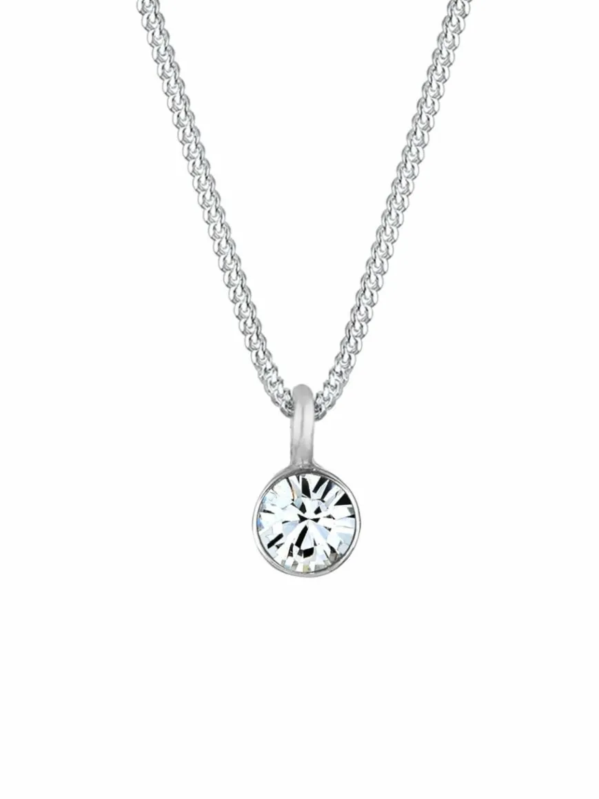 Elli Schmuck*Damen Halskette silber uni