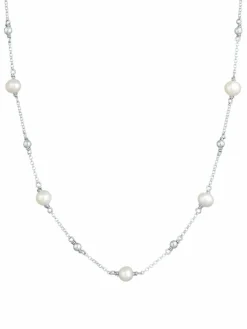 Elli Schmuck*Damen Halskette silber uni