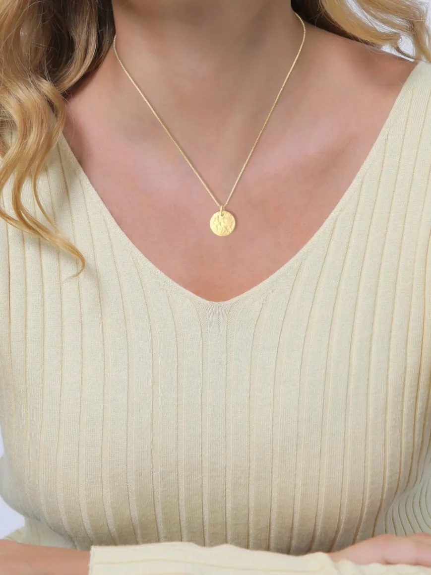 Elli Schmuck*Damen Halskette gold uni