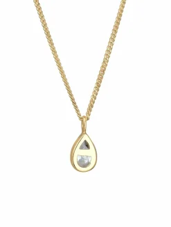 Elli Schmuck*Damen Halskette gold uni