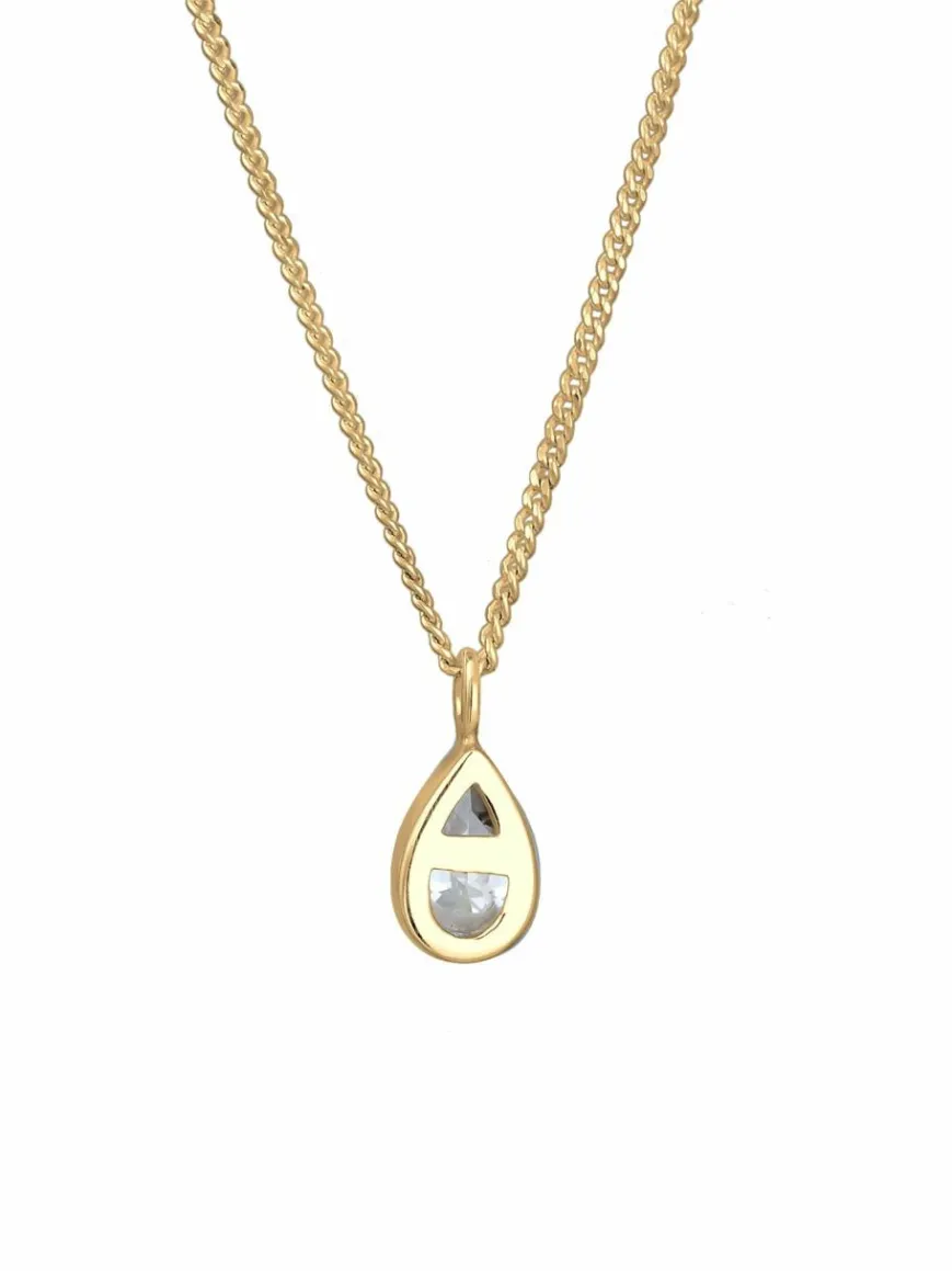 Elli Schmuck*Damen Halskette gold uni