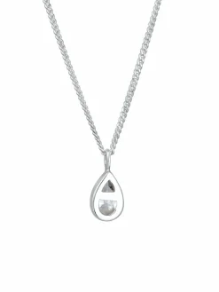 Elli Schmuck*Damen Halskette silber uni