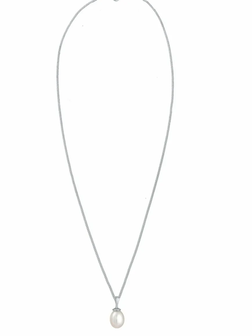 Elli Schmuck*Damen Halskette silber uni