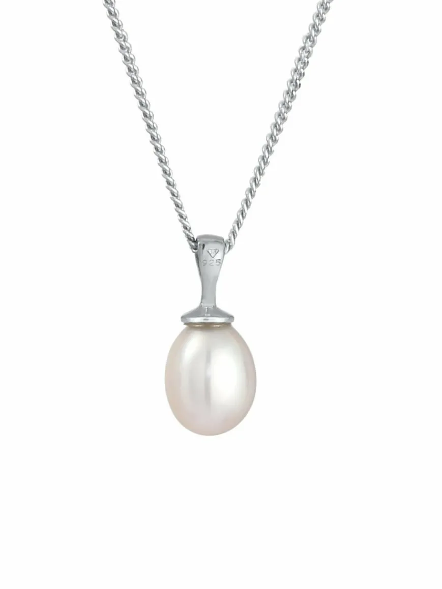 Elli Schmuck*Damen Halskette silber uni