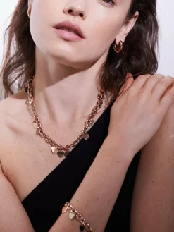 Echtzeit Schmuck*Damen Halskette - Endless Love roségold uni