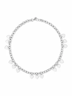 Echtzeit Schmuck*Damen Halskette - Endless Love silber uni
