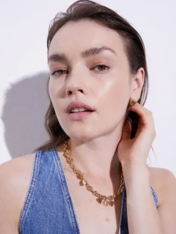 Echtzeit Schmuck*Damen Halskette - Endless Love gold uni