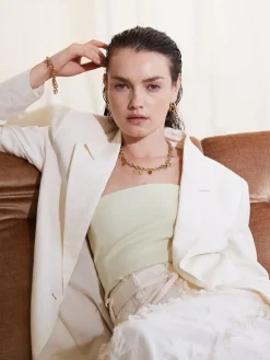 Echtzeit Schmuck*Damen Halskette - Endless Love gold uni