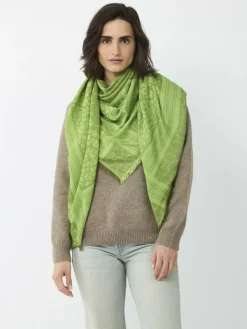 Codello Schals & Tücher*Damen Halstuch grün bedruckt