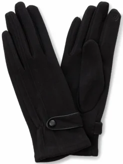 EEM Handschuhe*Damen Handschuhe schwarz uni