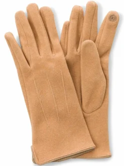 EEM Handschuhe*Damen Handschuhe camel uni