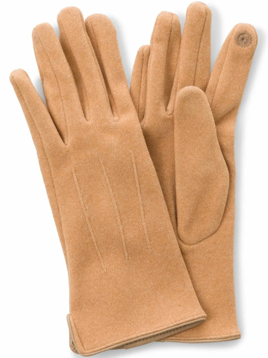 EEM Handschuhe*Damen Handschuhe camel uni