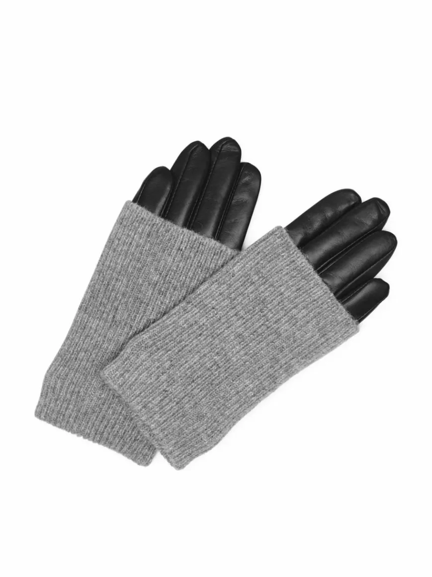 Markberg Handschuhe*Damen Handschuhe grau uni