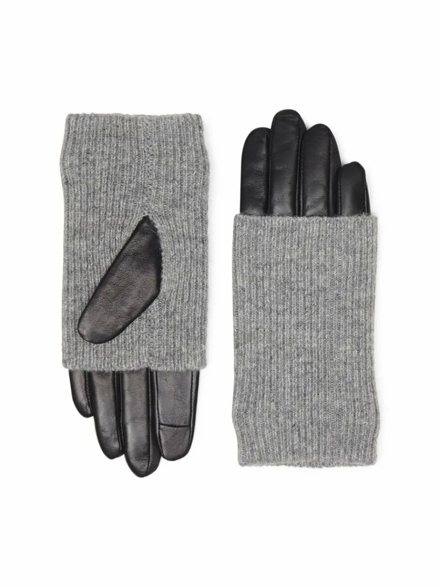 Markberg Handschuhe*Damen Handschuhe grau uni