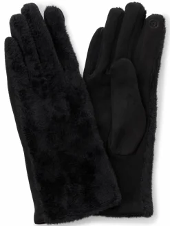 EEM Handschuhe*Damen Handschuhe schwarz uni