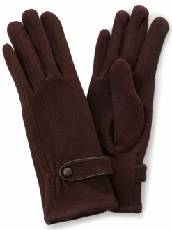 EEM Handschuhe*Damen Handschuhe kastanie uni