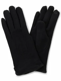 EEM Handschuhe*Damen Handschuhe schwarz uni