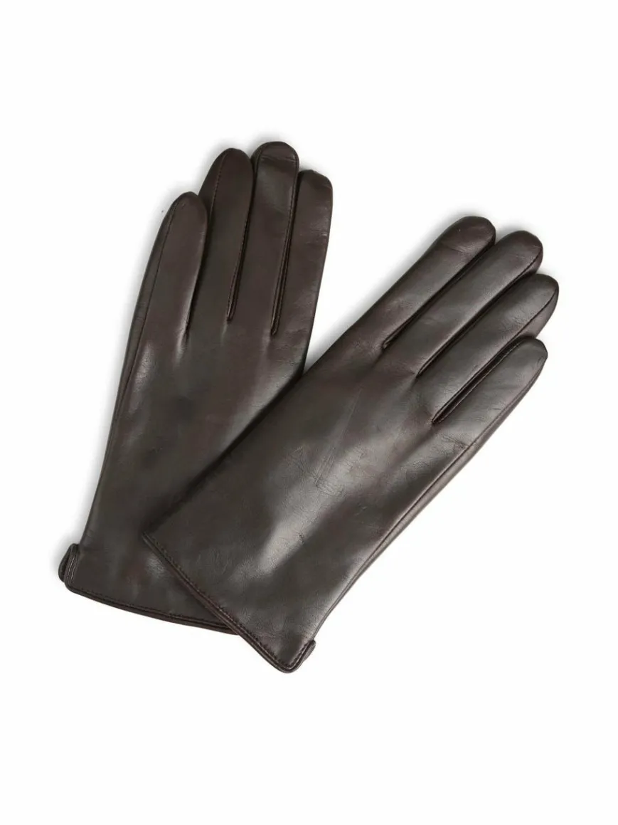 Markberg Handschuhe*Damen Handschuhe braun uni