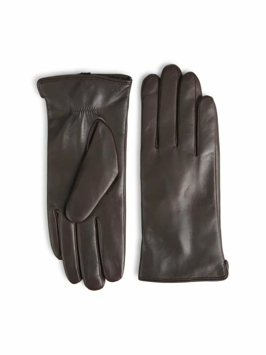 Markberg Handschuhe*Damen Handschuhe braun uni