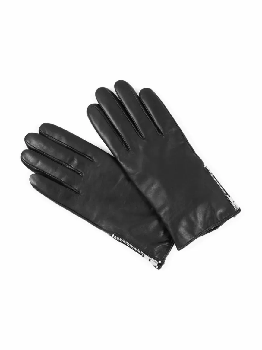 Markberg Handschuhe*Damen Handschuhe schwarz uni