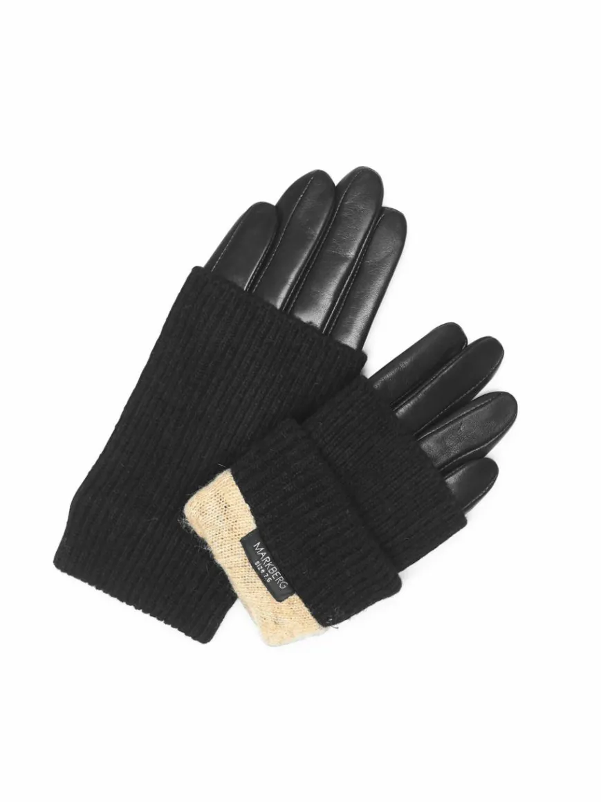 Markberg Handschuhe*Damen Handschuhe schwarz uni