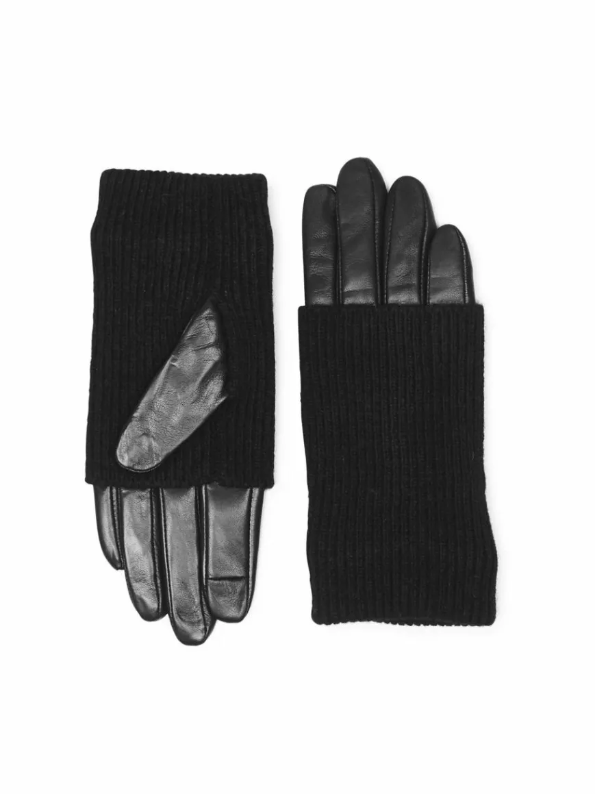 Markberg Handschuhe*Damen Handschuhe schwarz uni