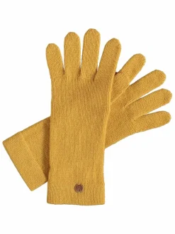 Fraas Handschuhe*Damen Handschuhe gelb uni