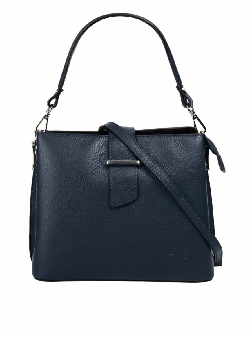 Cluty Taschen & Rucksäcke*Damen Handtasche blau uni