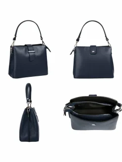 Cluty Taschen & Rucksäcke*Damen Handtasche blau uni