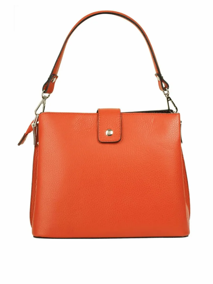 Cluty Taschen & Rucksäcke*Damen Handtasche orange uni