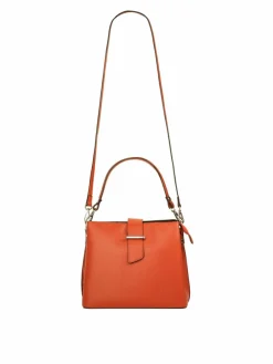 Cluty Taschen & Rucksäcke*Damen Handtasche orange uni
