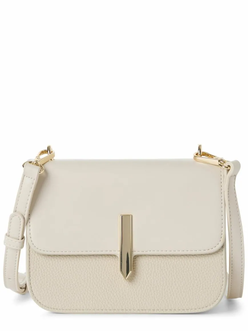 Seidenfelt Taschen & Rucksäcke*Damen Handtasche ecru gold uni