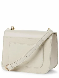 Seidenfelt Taschen & Rucksäcke*Damen Handtasche ecru gold uni