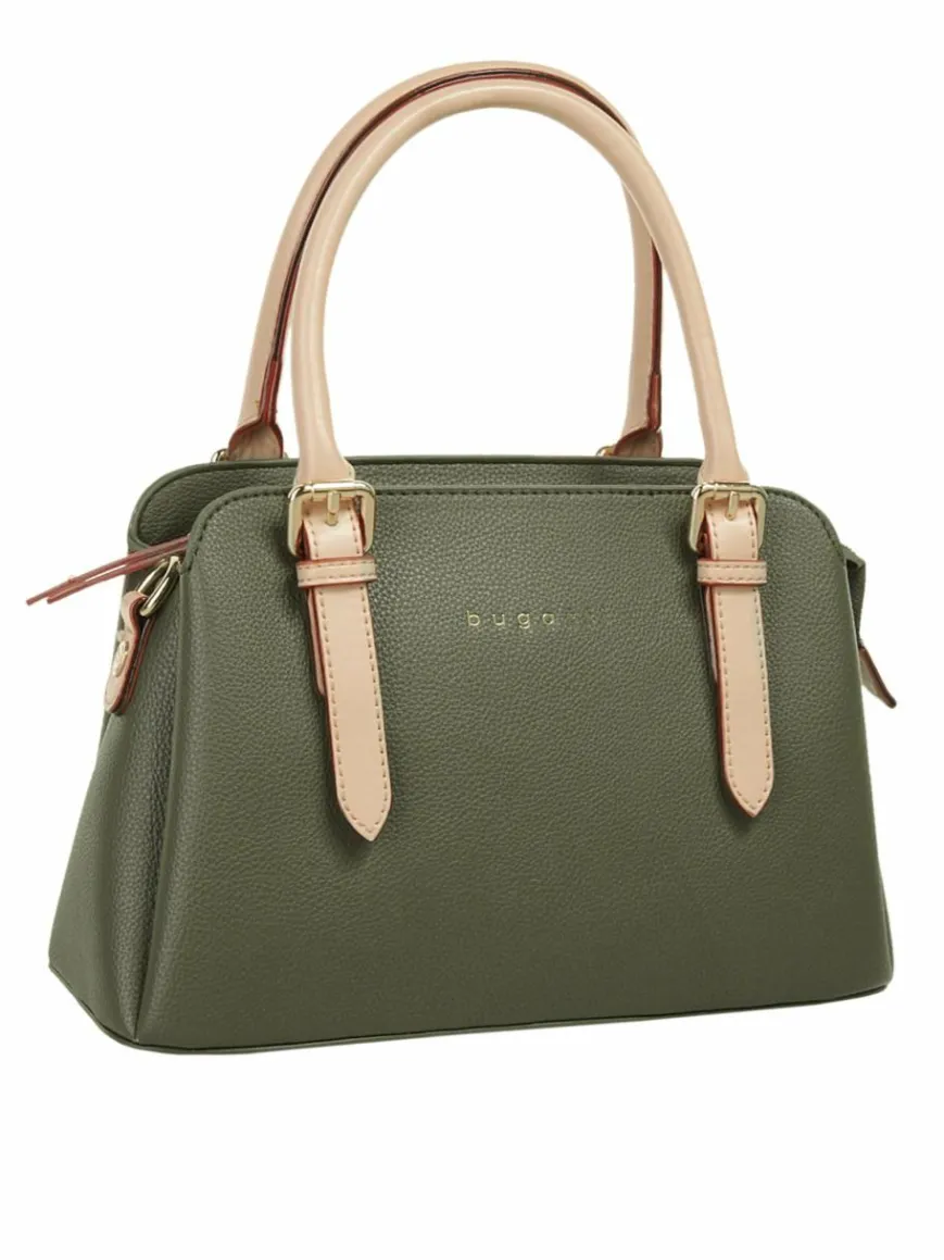 Bugatti Taschen & Rucksäcke*Damen Handtasche grün uni