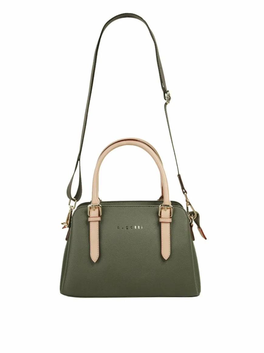 Bugatti Taschen & Rucksäcke*Damen Handtasche grün uni